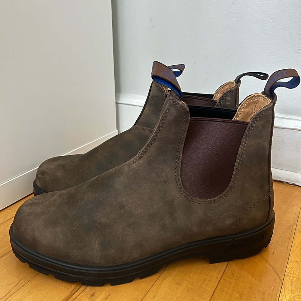 Blundstone #584 MEN'S THERMAL CHELSEA BOOTS - RUSTIC BROWN